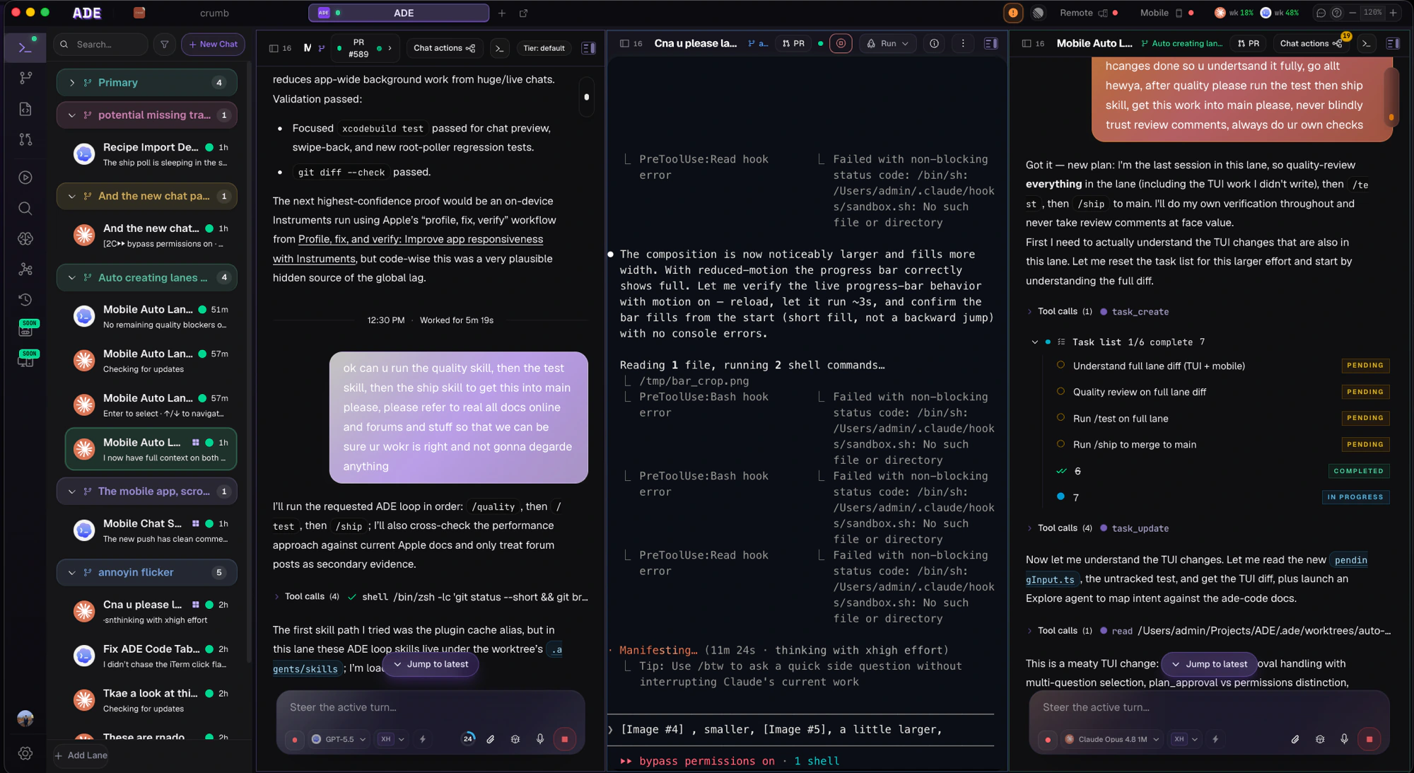 Ade Content ADE — Agentic Development Environment